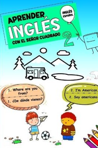 Cover of Aprender Inglés Con El Señor Cuadrado 2