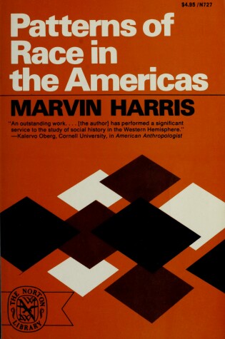 Cover of Patterns of Race in the Americas