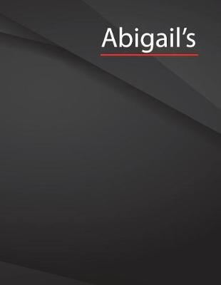 Book cover for Abigail's.