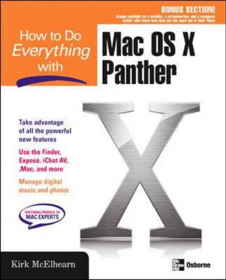 Cover of How to Do Everything with Mac OS X Panther
