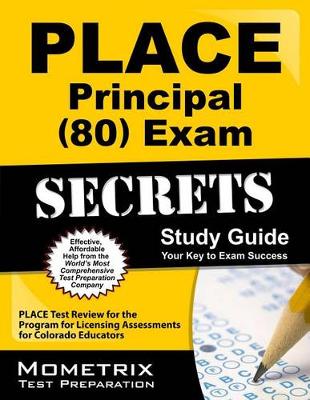 Book cover for Place Principal (80) Exam Secrets Study Guide