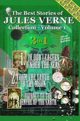 Cover of The Best Stories of Jules Verne Collection 3 in 1 Story Omnibus Volume 1