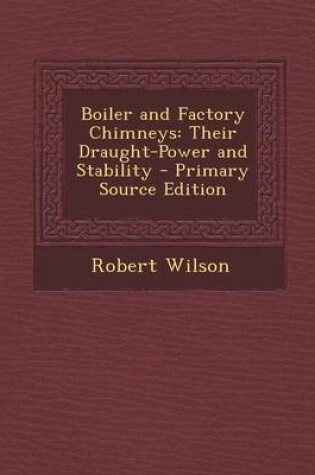 Cover of Boiler and Factory Chimneys