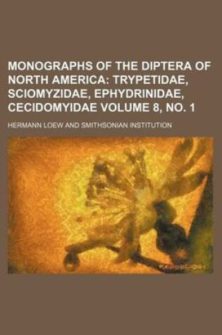 Cover of Monographs of the Diptera of North America Volume 8, No. 1