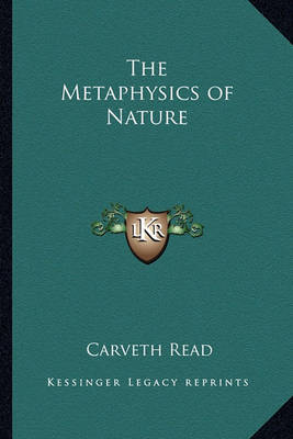 Book cover for The Metaphysics of Nature