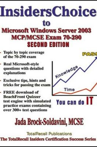 Cover of Insiderschoice to MCP/MCSE Exam 70-290 Windows Server 2003 Certification