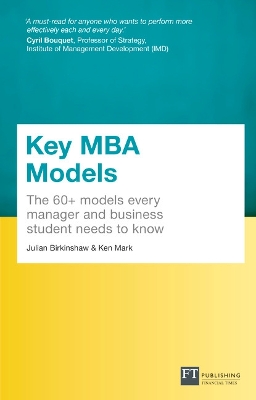 Book cover for Key MBA Models, Travel Edition