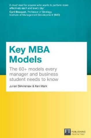 Cover of Key MBA Models, Travel Edition