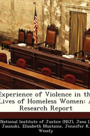 Cover of Experience of Violence in the Lives of Homeless Women