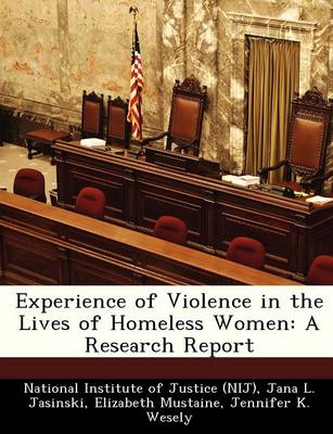 Book cover for Experience of Violence in the Lives of Homeless Women