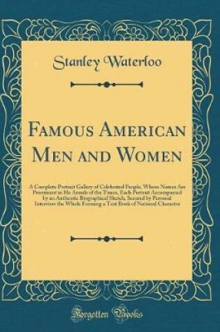 Cover of Famous American Men and Women