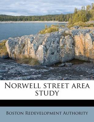 Book cover for Norwell Street Area Study
