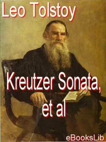 Book cover for The Kreutzer Sonata, et al