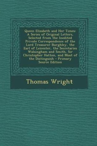 Cover of Queen Elizabeth and Her Times