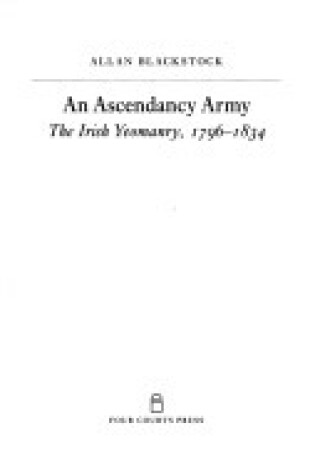 Cover of An Ascendancy Army