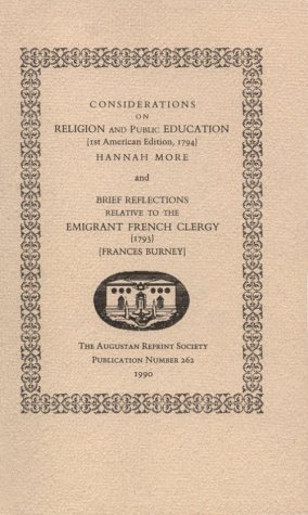 Book cover for Considerations on Religion and Public Education