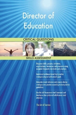 Cover of Director of Education Critical Questions Skills Assessment