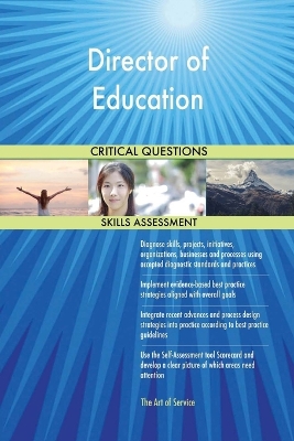 Book cover for Director of Education Critical Questions Skills Assessment