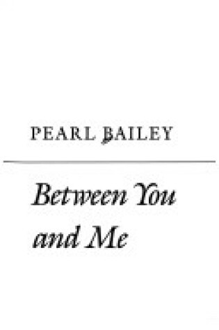 Cover of Between You & Me