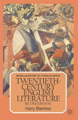 Book cover for Twentieth Century English Literature