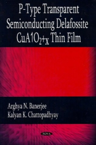 Cover of P-Type Transparent Semiconducting Delafossite CuA102+x Thin Film