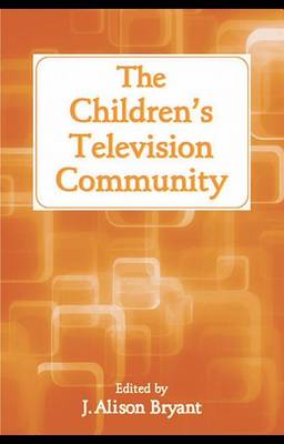 Book cover for The Children's Television Community