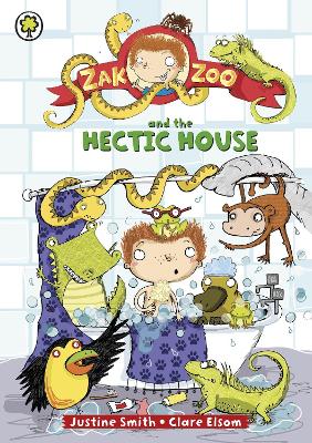 Book cover for Zak Zoo and the Hectic House