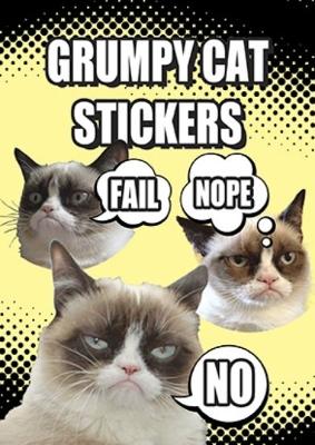 Book cover for Grumpy Cat Stickers