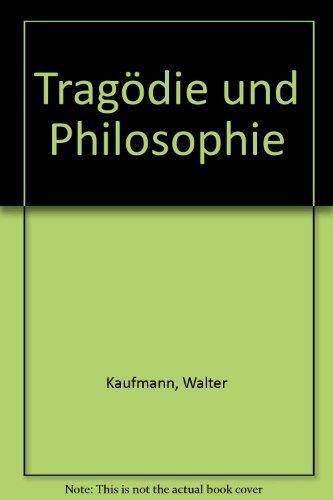 Book cover for Tragoedie und Philosophie