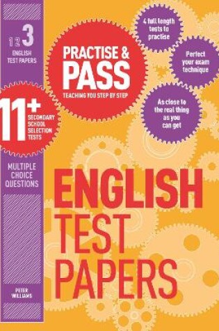 Cover of Practise & Pass 11+ Level Three: English Practice Test Papers