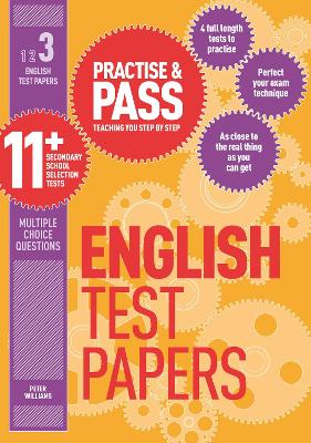 Book cover for Practise & Pass 11+ Level Three: English Practice Test Papers