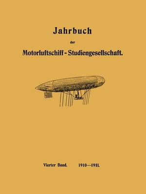 Book cover for Jahrbuch Der Motorluftschiff-Studiengesellschaft