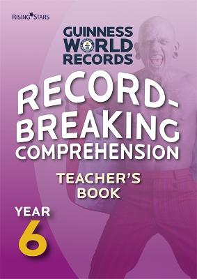 Book cover for Record Breaking Comprehension Year 6 Teacher's Book