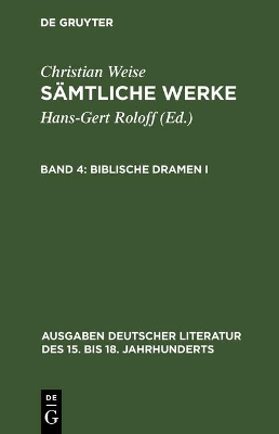 Book cover for Biblische Dramen I