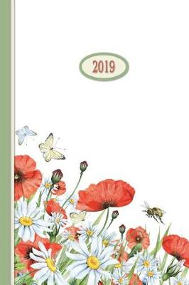 Book cover for 2019 Planner - Red Poppies