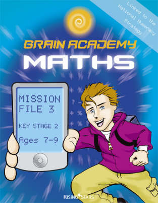 Book cover for Brain Academy Maths Mission File 3 (Ages 7-9)