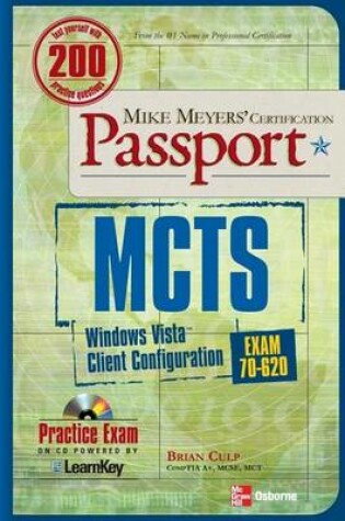 Cover of Mike Myers' Certification Passport: McTs Windows Vista Client Configuration Passport, Exam 70-620