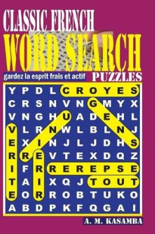 Cover of Classic French Word Search Puzzles.