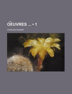 Book cover for O E Uvres (1)