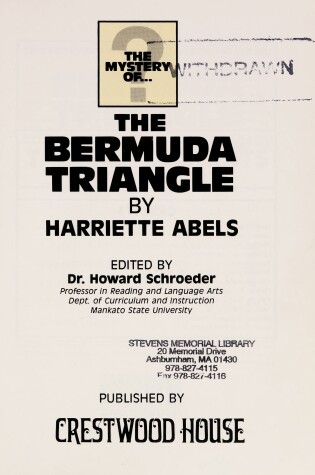 Cover of The Bermuda Triangle