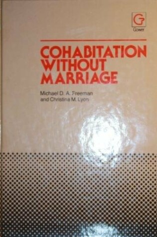 Cover of Cohabitation without Marriage