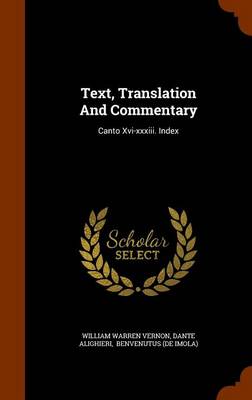 Book cover for Text, Translation and Commentary
