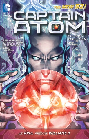 Book cover for Captain Atom Vol. 1: Evolution (The New 52)