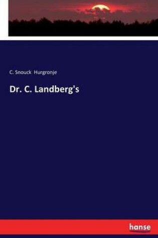 Cover of Dr. C. Landberg's