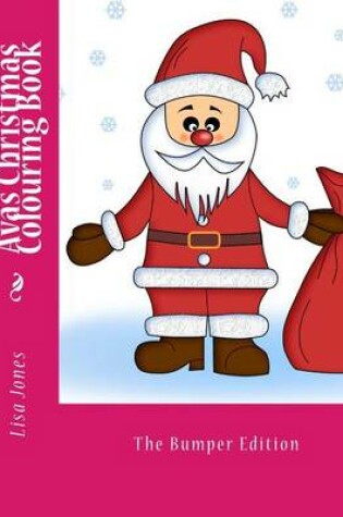 Cover of Ava's Christmas Colouring Book