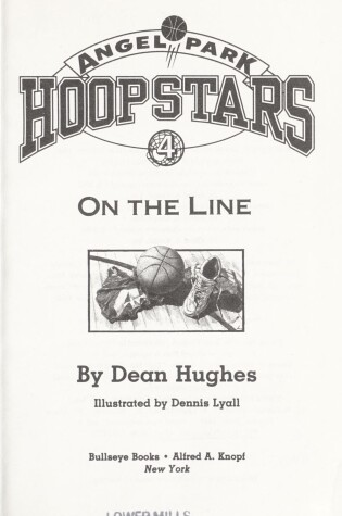 Cover of On the Line #4 Angel Park Hoop