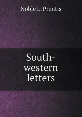 Book cover for South-western letters