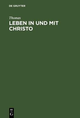 Book cover for Leben in Und Mit Christo