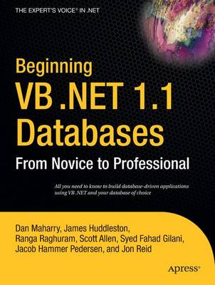 Book cover for Beginning VB.Net 1.1 Databases