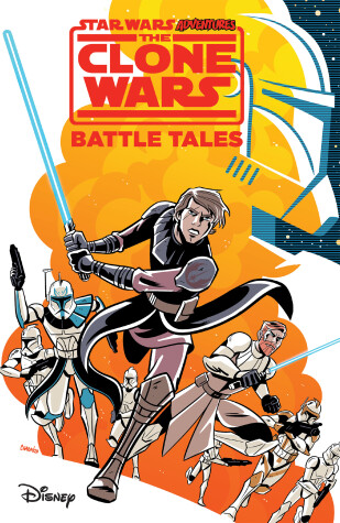 Book cover for The Clone Wars - Battle Tales
